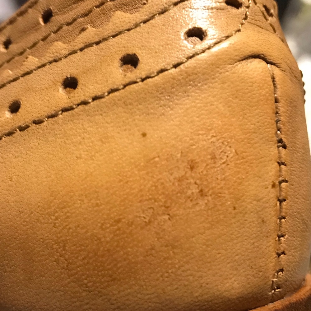 ❌SOLD❌ ASOS Leather Wingtip Brogue Oxfords - Picture 9 of 10
